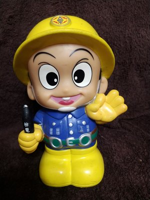 台電寶寶 - 2000年 千禧年 檢電員娃娃 - 企業寶寶 限量版 - 存錢筒 - 高20 cm - 601元起標
