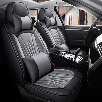 全覆蓋定制適合汽車座椅套 PU 皮革前座 + 後座可用於 Mg4 Swift Triton Corolla @车博士