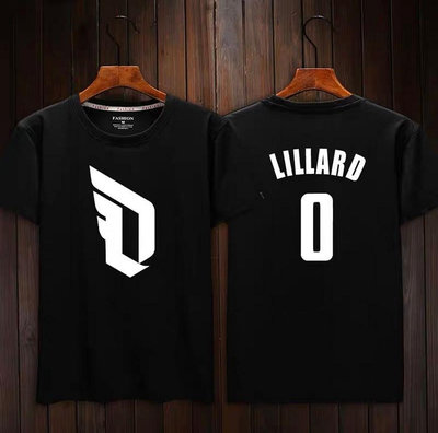 🔥里拉德Damian Lillard短袖T恤上衣🔥NBA公鹿隊Nike耐克愛迪達運動籃球衣服T-shirt男96