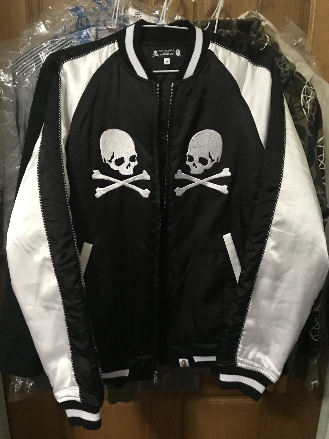 A Bathing Ape Bape X Mastermind Japan Souvenir Jacket 橫須賀黃金S