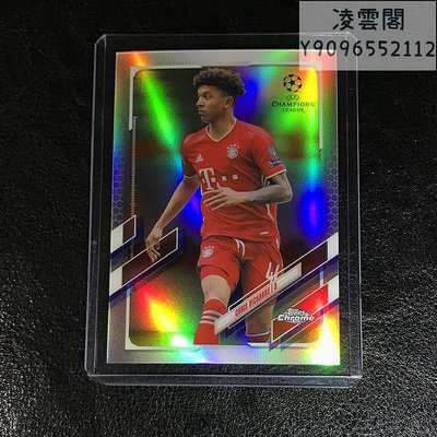 足球星卡 理查茲 銀折 2020-21 topps chrome 歐冠 拜仁慕尼黑#22球星卡