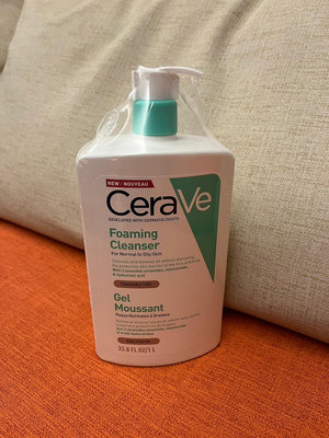 CERAVE適樂膚溫和泡沫潔膚露一瓶1公升  869元—可超商取貨付款