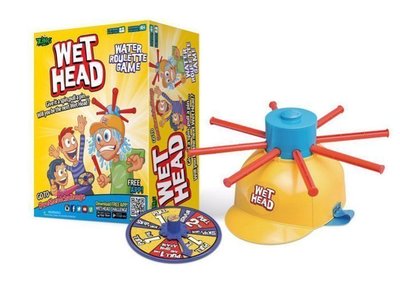 哈哈玩具屋~桌遊 派對玩具 WET HEAD CHALLENGE 濕水挑戰帽 漏水帽 抽抽樂帽子