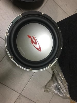 ♥️新竹湖口阿皓汽車音響批發♥️  售  ALPINE 15吋頂級重低音 便宜賣 7800