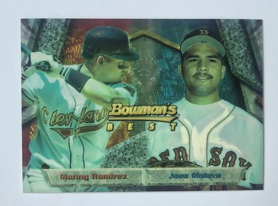 MLB 1994 Bowman's Best Manny Ramirez/Jose Malave 雙人卡 曼尼