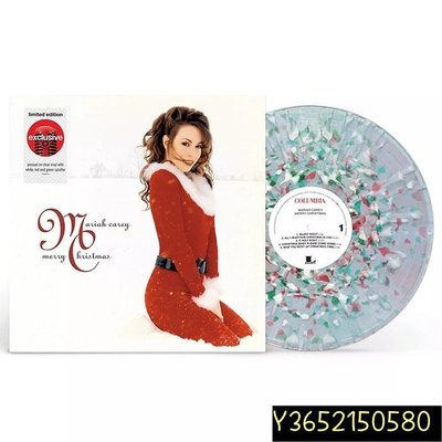現貨直出 Mariah Carey Merry Christmas 限量彩膠LP 黑膠唱片  【追憶唱片】 強強音像