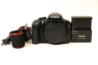 【台南橙市3C】Canon EOS 550D 單機身 1800萬 APS-C 快門張數約111XX 二手相機#85581
