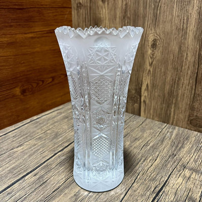 日本回流SOGA水晶玻璃花瓶花器13959