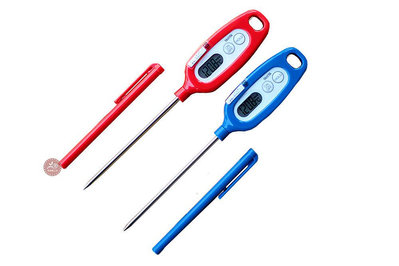 刺針溫度計_TANITA可水洗(藍/紅)_TT-508-BL/TT-508-RD◎溫度計.探針式.刺針式.測溫.測量.溫度