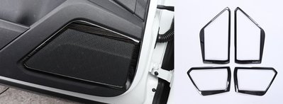 現貨熱銷-福斯 VW 21年 T-ROC TROC 喇叭框 車門喇叭 喇叭裝飾框 音響裝飾框 車門 黑鈦拉絲