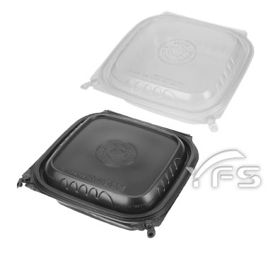 HC88-P1美式安全扣餐盒(PP) (微波盒/便當盒/塑膠便當盒/外帶餐盒/沙拉/炸雞/速食/點心)