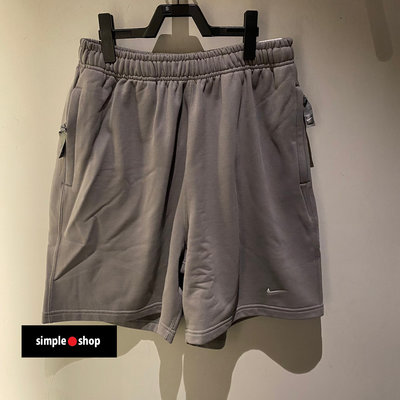 【Simple Shop】NIKE Swoosh LAB 刺繡 小勾 重磅短褲 運動短褲 短棉褲 DX0818-029