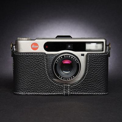 真皮Leica徠卡minilux 40 mm相機包 minilux zoom皮套 牛皮保護套