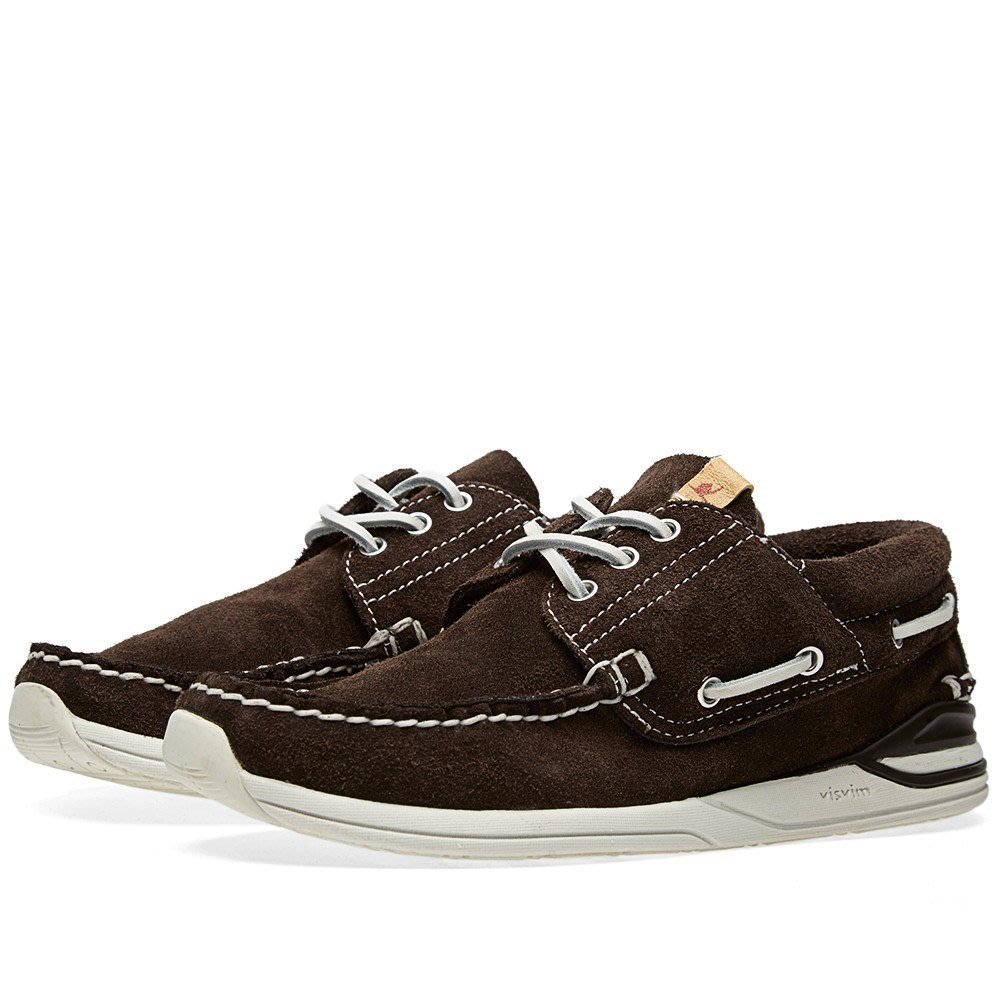 慧眼Z 聰明買Visvim Hockney FOLK Suede DB色經典款麂皮FBT 帆船