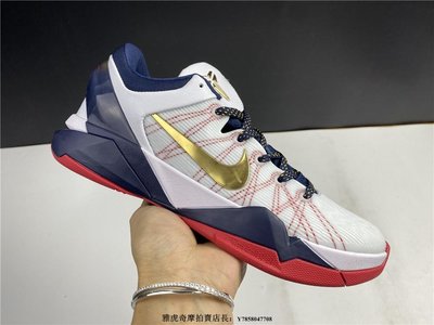 Nike Zoom Kobe 科比 奧運 白藍金 文化 時尚 耐磨 低幫 籃球鞋 488371 104 男鞋