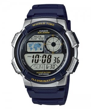 CASIO卡西歐10年電力電子錶以飛機儀表板為發想概念(AE-1000W-2A) (AE-2100W)AE-1200
