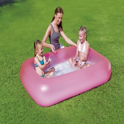 Bestway 51115 兒童矩形游泳池 充氣水池 方形嬰兒浴池
