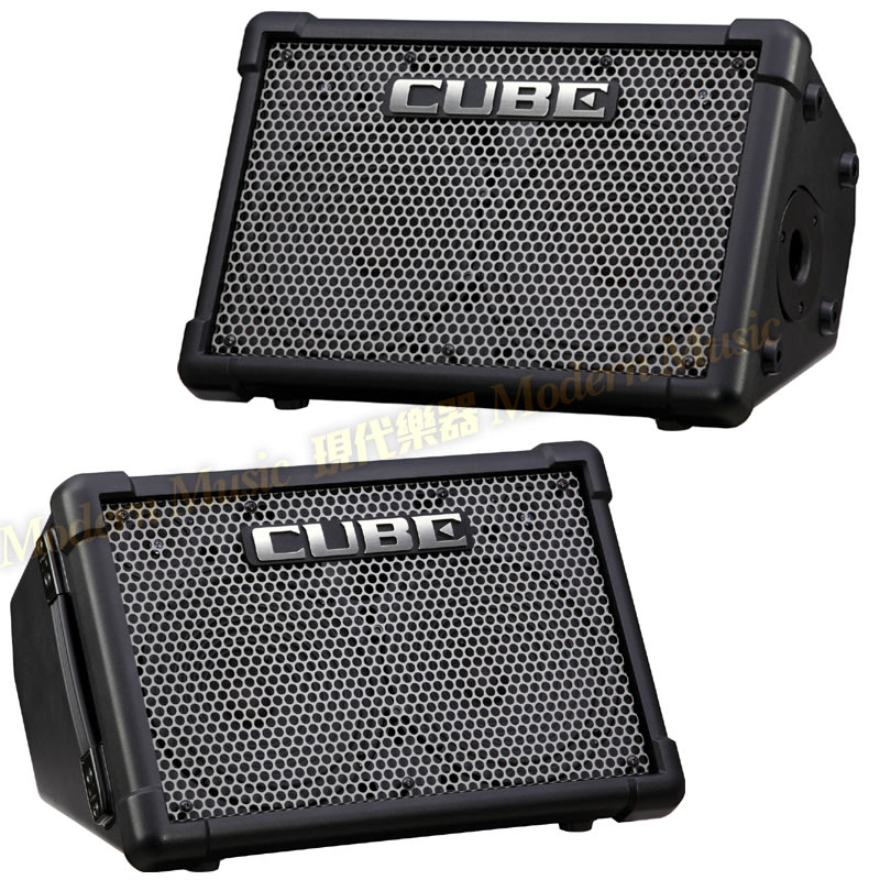 【現代樂器】Roland Cube Street EX 二代 II 2 攜帶式擴大音箱 黑色款 50W 可充電 街頭喇叭