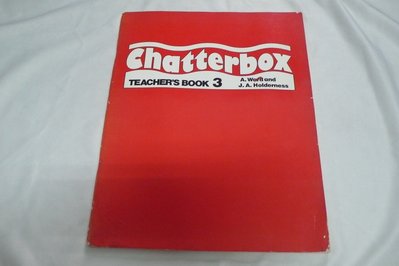 【彩虹小館R1】童書~Chatterbox TEACHER'S BOOK 3