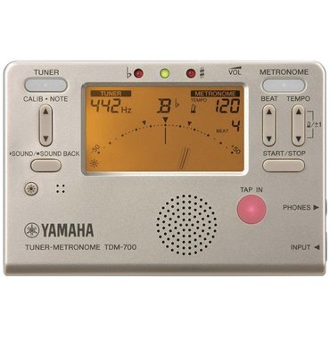 【代購】日本YAMAHA 山葉 多功能 調音器 節拍器 共2色 TDM-700