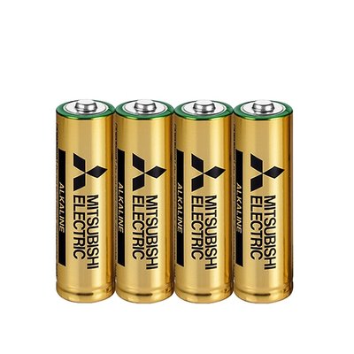 【三菱Mitsubishi】特強 鹼性電池3號AA/4號AAA電池4粒裝(LR6/1.5V 無汞/公司貨ALKALINE)