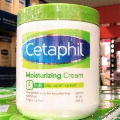 舒特膚Cetaphil 溫和保濕長效乳霜550ml無香料 異位性皮膚炎 敏感肌也適用