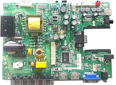 [維修]聲寶 SAMPO EM-32AT17D LED 液晶電視 不過電/不開機 主機板維修