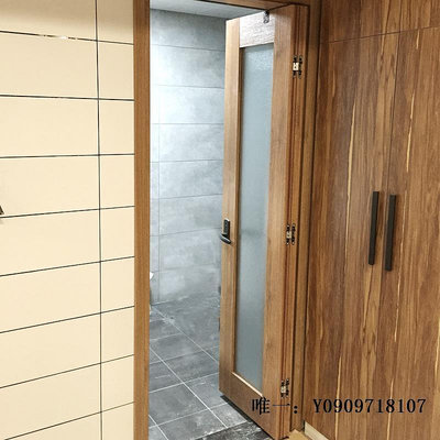 折疊門日本高茶屋定制木質衛生間廁所折疊門實木復合37三七折臥室折疊門推拉門