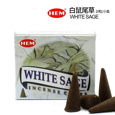 阿里家 印度進口HEM White Sage白鼠尾草家用室內凈化植物塔香驅除負能量
