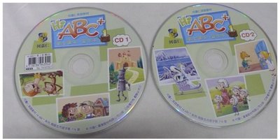 【彩虹小館】共3片CD~Hi ABC 1.4_學生課本.習作本_何嘉仁英語教材