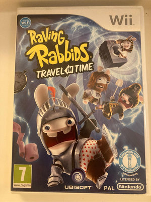 Wii英國原版遊戲片 Raving Rabbids travel in time