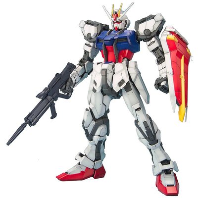 清倉 万代PG 1比60 GAT-X105 Strike Gundam 攻擊鋼彈+空中戰績 組合版本 白强袭 鋼彈正日版