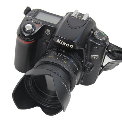 適用 for尼康 nikon 50 1.8D 1.4D標頭35mm2D 1.8G定焦52mm蓮花遮光罩可反扣 w1106