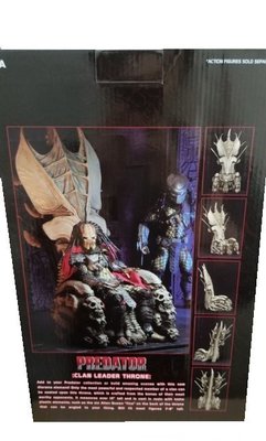 金錢貓雜貨 全新 NECA 6吋用 Predator Diorama Element Throne 終極戰士 長老皇坐