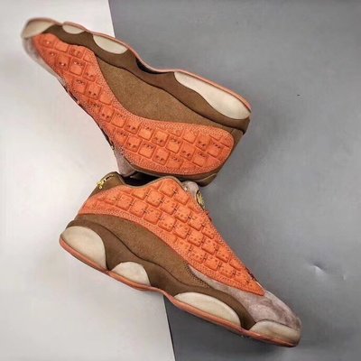 NIKE Air Jordan 13 Low CLOT 麂皮 兵馬俑  籃球鞋 AT3102-200