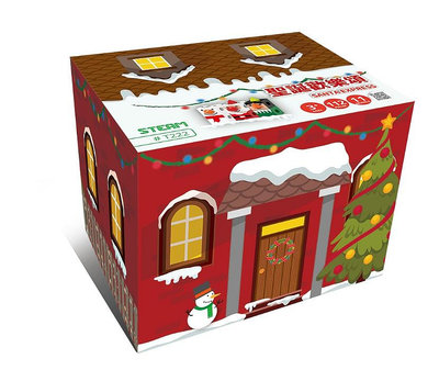 GIGO 智高-聖誕歡樂頌 奇幻色彩 創意禮物積木系列 聖誕禮物 T222