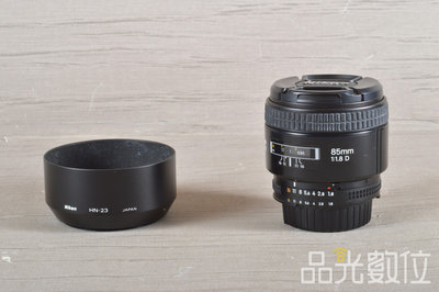 【品光數位】Nikon AF 85mm F1.8 D 定焦 大光圈 人像 #119833