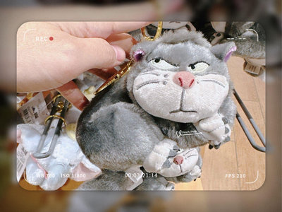 路西法壞貓咪造型吊飾【桃子小舖 ♥ P.S 】 Disney Store