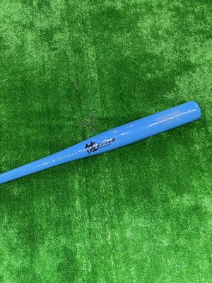 棒球世界全新佐enter白樺木壘球棒特價 CH4水藍色特價實心版本實心棒