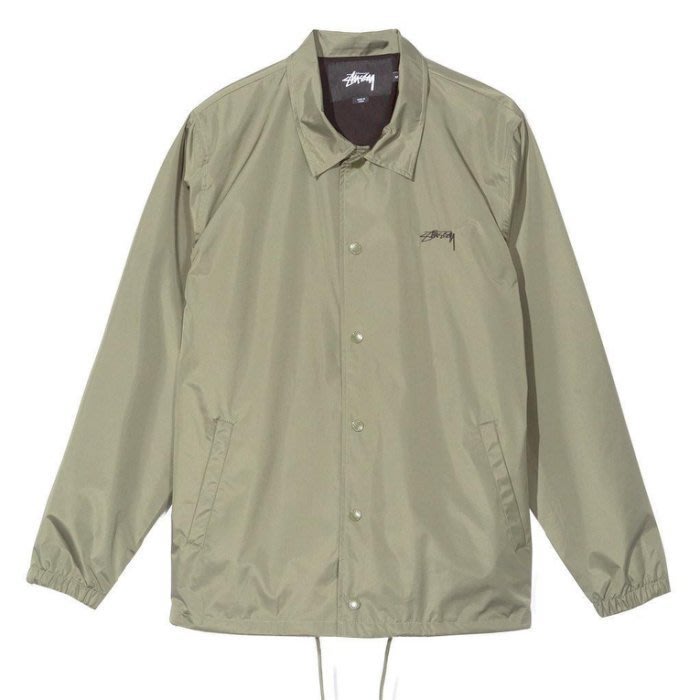 ☆LimeLight☆ STUSSY CRUIZE COACH JACKET 排扣教練外套黑色& 黃