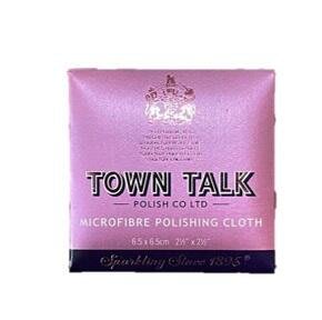 英國百年 Town Talk 超細纖維 拋光布 清潔布-- 6.5x6.5 cm 袖珍 microfiber cloth