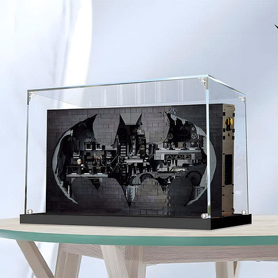 適用樂高76252蝙蝠洞影盒亞克力展示盒 透明盒子防塵罩手辦收納盒瑤瑤小鋪