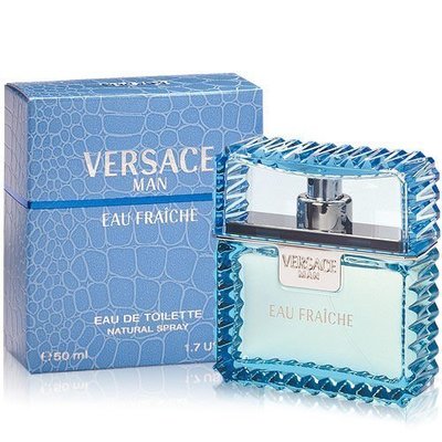 【現貨】Versace MAN Eau Fraiche 凡賽斯 雲淡風輕男性淡香水 100ML【小黃豬代購】