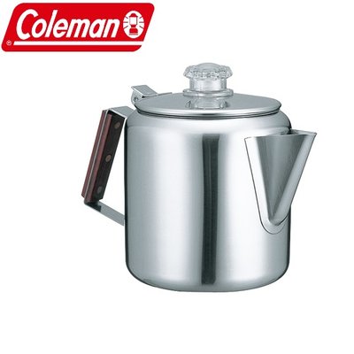 美國Coleman│CM-8028 不鏽鋼濾壺│咖啡壺 咖啡煮壺│大營家購物網