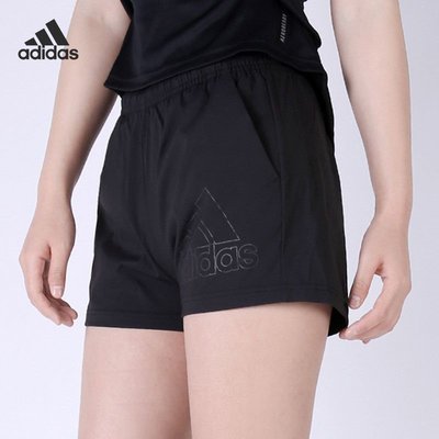 100原廠％Adidas愛迪達運動短褲女1/4 SHORTS BOS跑步健身訓練瑜伽短褲 GJ9027