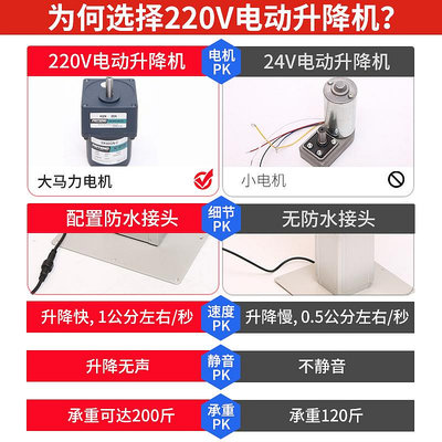 電動升降機榻榻米升降機220V電動升降機定制電動升降機大馬力電動