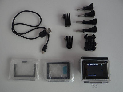 GoPro HERO4 銀版觸控螢幕 極限運動攝影機 運動相機 含原廠電池 防水殼 記憶卡 充電線 若有更便宜者歡迎告知