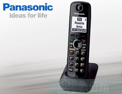 【6小時出貨】Panasonic 數位無線電話擴充手機 KX-TGA660 | 適用於多款美規電話 | 大字鍵