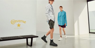Converse ALL STAR COUPE BATEAU OX 極簡輕量皮革休閒鞋 38001350/1。太陽選物社