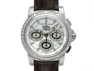 【JDPS 御典品 / 名錶專賣】CARL F.BUCHERER 寶奇萊錶 Patravi系列 不銹鋼 自動 錶徑40mm 編號P5190-5